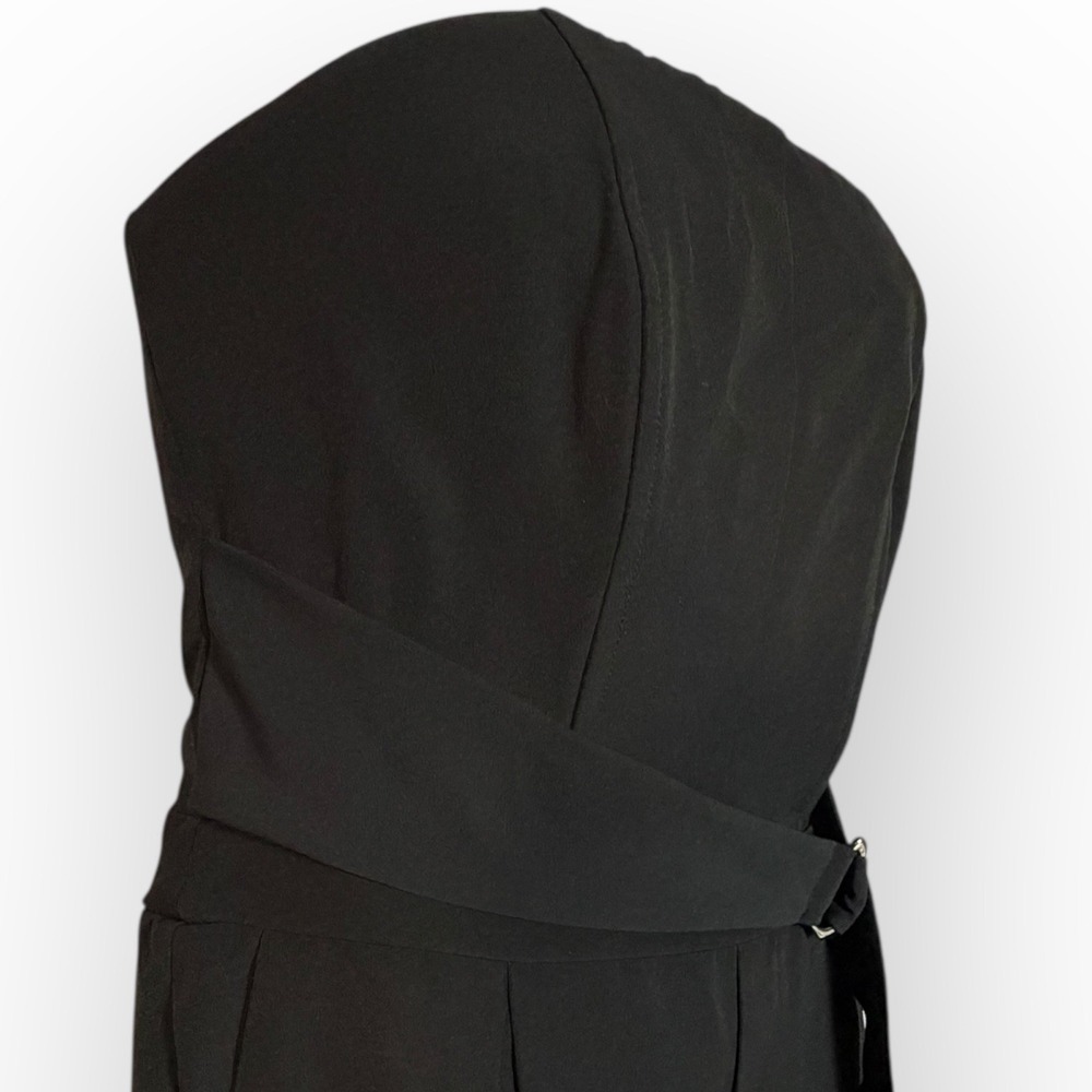 Bold Element + Ally Brooke Women's Strapless Wide Leg Jumpsuit Black Size 12 - Picture 6 of 13